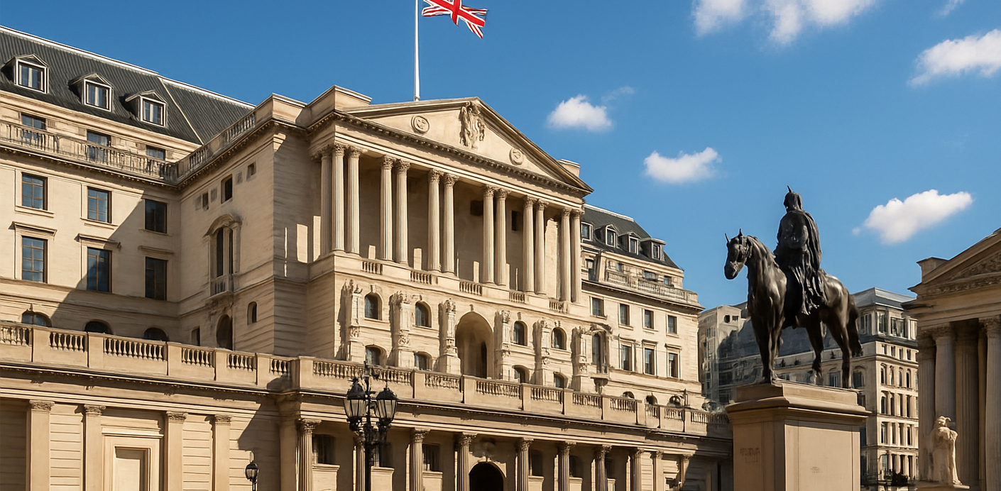 Amanhã destacamos Banco de Inglaterra